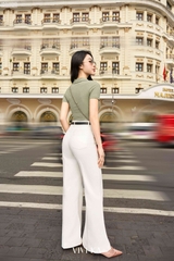 Quần dài ống loe túi trước