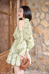 Set Stela áo hở vai kèm chân váy