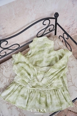Set Stela áo hở vai kèm chân váy