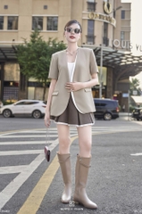 Áo vest Sonna cổ V phối viền