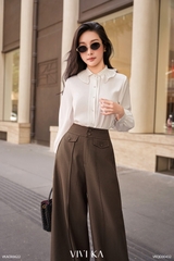 Áo Ivy sơ mi cổ bèo