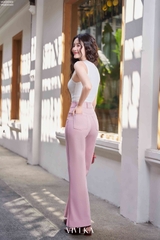 Quần dài ống loe túi trước