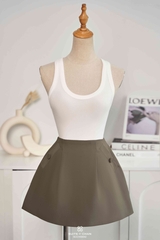 Chân váy Aisha mini wool dáng A