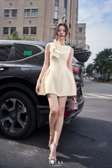Đầm Persephone thắt nơ nút đá