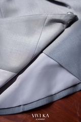 Áo Nerina cổ vest phối dây nơ