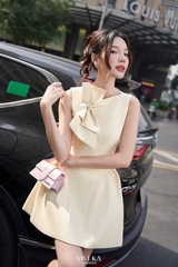 Đầm Persephone thắt nơ nút đá