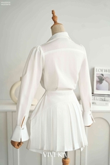 Quần váy xếp ly bản nhỏ