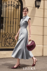 Chân váy Mela dáng suông phối nút