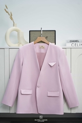 Áo vest Vira túi nắp cổ V phối nút