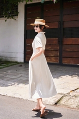 Đầm Tessa phối nút