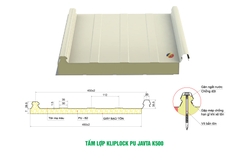 TẤM LỢP KLIPLOCK PU JAVTA K500