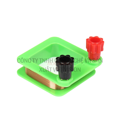 Cuộn dây cảm ứng từ kèm jack cắm thí nghiệm môn Vật lý