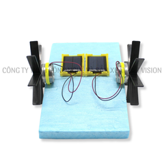 Mô hình thuyền chạy bằng năng lượng mặt trời giáo dục STEM
