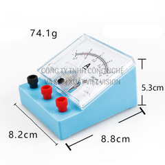 Đồng hồ đo ampe kế class 2.5 thí nghiệm Vật lý THCS