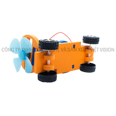 Mô hình xe chạy bằng động cơ quạt gió giáo dục STEM