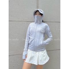 Áo Chống Nắng nữ 2 Lớp 3M OSAKA AWM21  HÀNG CHÍNH HÃNG CAO CẤP Chất Vải Thun caro bóng Thoải Mái Dễ Chịu Có Lưới Nách