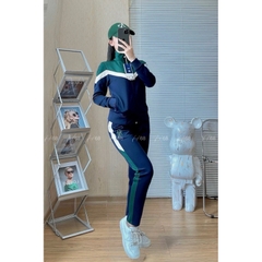 Bộ Thể Thao Nữ MLB Chất Umi Hàn cao cấp, giặt không xù bai gião, set thu đông vnxk form chuẩn dáng sang xịn mịn, btwm1