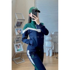 Bộ Thể Thao Nữ MLB Chất Umi Hàn cao cấp, giặt không xù bai gião, set thu đông vnxk form chuẩn dáng sang xịn mịn, btwm1
