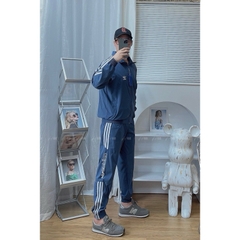 Bộ thể thao nam Adidas 3 Sọc Bản To Cao Cấp, Áo 2 Lớp Chất Gió Co Giãn bgmm3- túi áo quần có khoá, hàng cao cấp, tự chụp