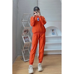 Bộ Quần Áo thể thao Adidas M8, bộ đôi nam nữ chất gió cấp Gió 2 lớp Có Lót Lưới Chất Mềm, Túi Có Khóa set Thu Đông vnxk