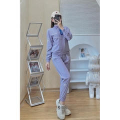 Bộ Quần Áo thể thao Adidas M8, bộ đôi nam nữ chất gió cấp Gió 2 lớp Có Lót Lưới Chất Mềm, Túi Có Khóa set Thu Đông vnxk