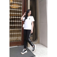 Bộ Quần Áo Thể Thao Mùa Hè Chất Áo Cotton 100% Co Giãn 4 Chiều, Quần Umi 2 Túi Có Khóa Dày Dặn set bộ mùa hè vnxk BDWM6