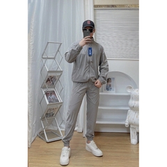 Bộ quần áo thể thao nam nữ Adidas đôi M10 Chất Gió cao cấp co giãn,túi quần áo có khóa, áo 2 lớp lót lưới, set thu đông