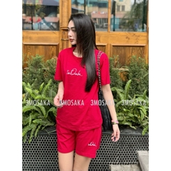 Bộ cộc mặc nhà nữ 3M OSAKA CHÍNH HÃNG cotton 100% co giãn 4 chiều, giặt không xù BSWM16 a05