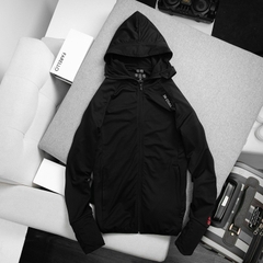 Áo chống nắng nam cao cấp 2 lớp 3M OTAKA  AMM16 Vải Aircool Max Spandex điều hoà, Mềm Mịn mát 2 Túi Có Khóa