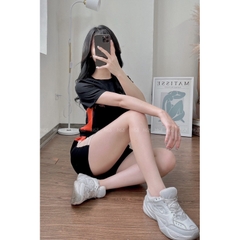 Bộ đùi nữ hè MIALUCI dwm2 chất đũi phối sườn, form dáng chuẩn đẹp, chất đũi mát và ít nhăn HÀNG CHÍNH HÃNG