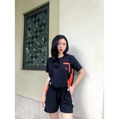 Bộ đùi nữ hè MIALUCI dwm2 chất đũi phối sườn, form dáng chuẩn đẹp, chất đũi mát và ít nhăn HÀNG CHÍNH HÃNG