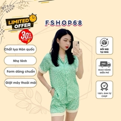 Bộ Lụa Chính Hãng MIALUCI, BPWM8 Chất Lụa Mềm Mại Mặc Mát Dễ Chịu Hàng Cam Kết Loại Chuẩn -  Fshop68