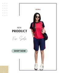 Bộ đồ lửng nữ Adidas và CECHILL Cotton Cao Cấp 4 chiều, form chuẩn đẹp năng động trẻ trung, mặc thoáng mát BLWM1 a02