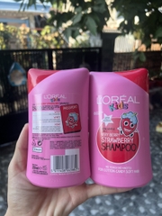 Sữa tắm gội 2in1 cho bé L'oreal Kids chai 250ml hương dâu