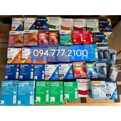KẸO CAO SU HỖ TRỢ CAI THUỐC LÁ NICORETTE GUM VALUE PACK 170 VIÊN CỦA MỸ 2mg- 4mg