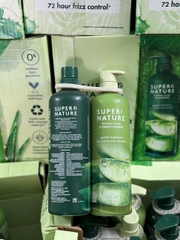 [CHÍNH HÃNG MỸ] Bộ Đôi Gội Xả Super Nature Potent Aloe – Chiết Xuất Nha Đam Thiên Nhiên Nuôi Dưỡng Tóc Chắc Khỏe (888ml/Chai)