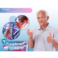 Keo dán hàm răng giả hàm tháo lắp Fixodent 68g, hàng chính hãng/ Fixodent Denture Adhesive