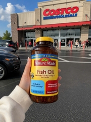 VIÊN UỐNG DẦU CÁ BỔ TIM MẠCH NATURE MADE FISH OIL 1200MG (2400MG PER SERVING) HỘP 300 VIÊN CỦA MỸ