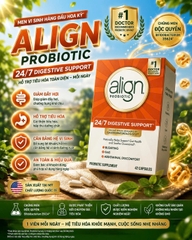 MEN VI SINH HỖ TRỢ TIÊU HÓA ALIGN PROBIOTIC 24/7 DIGESTIVE SUPPORT HỘP 42 VIÊN CỦA MỸ