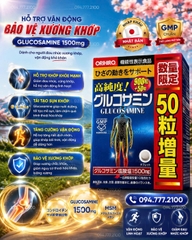 VIÊN UỐNG HỖ TRỢ XƯƠNG KHỚP ORIHIRO GLUCOSAMINE 1500MG HỘP 900+50 VIÊN CỦA NHẬT BẢN