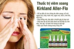 [ MẪU MỚI ] set 5 chai Xịt viêm mũi dị ứng, viêm xoang Aller Flo Kirkland