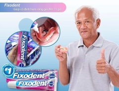 [MẪU MỚI] 1 tuýp Keo dán răng giả Fixodent 68g hàng chính hãng/ Fixodent Denture Adhesive