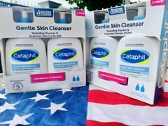 (Combo) Set 2 Chai Sữa Rửa Mặt Cetaphil Gentle Skin Cleanser - Mỹ (MẪU MỚI)