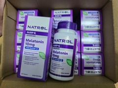 VIÊN UỐNG HỖ TRỢ NGỦ NGON NATROL TIME RELEASE MELATONIN 10MG 60 VIÊN CỦA MỸ