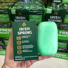 Mẫu Mới Xà Phòng Xà Bông Tắm Irish Spring Mỹ 113g Thơm Sạch, Mịn Da