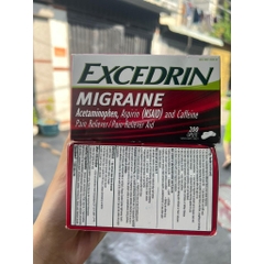 Hộp Excedrin Migraine 200 viên của Mỹ giảm đau đầu