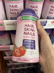 date 2026 Kẹo dẻo đẹp da, tóc, móng Hair Skin Nails Gummy 6000mg