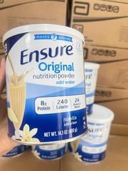 Sữa Ensure Original Nutrition Powder hương vani của Mỹ 400g
