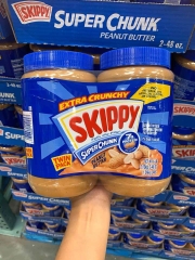 Bơ Đậu Phộng Skippy Super Chunk Mỹ Hộp 1.36kg