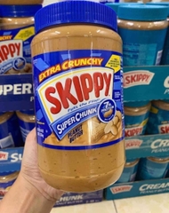 Bơ Đậu Phộng Skippy Super Chunk Mỹ Hộp 1.36kg